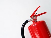 ¿Qué significa la etiqueta de un extintor?
